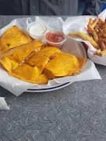 Quesadilla and Fries